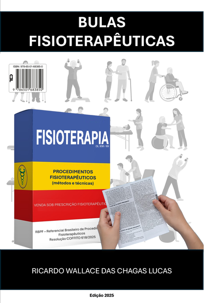 Capa do livro Bulas Fisioterapêuticas